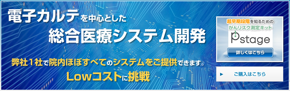 電子カルテを中心とした総合医療システム開発